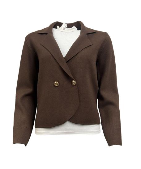 Giacca doppio petto lana