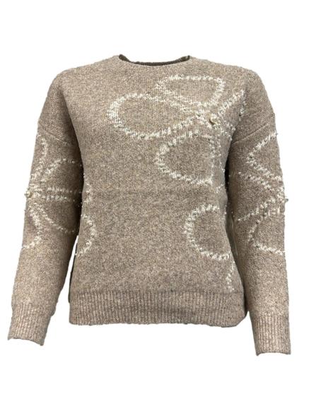 Maglione fiore grande