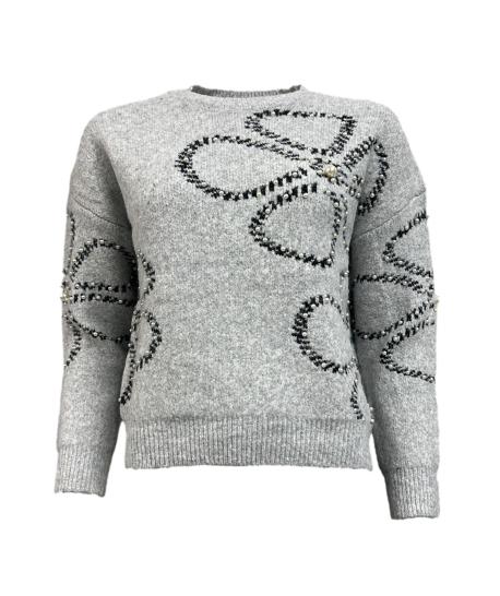 Maglione fiore grande