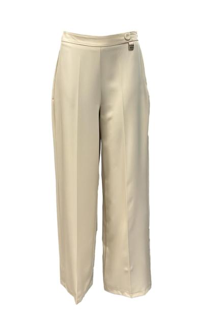Pantalone bottone rivestito