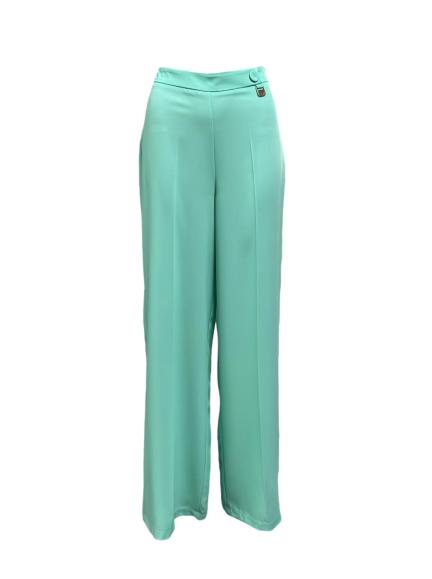 Pantalone bottone rivestito