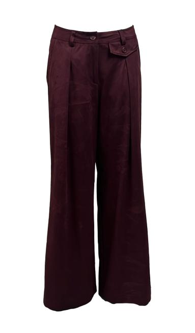 Pantalone pence camoscio