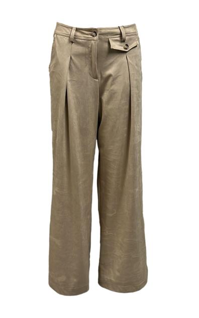 Pantalone pence camoscio