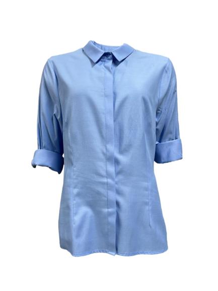 Camicia curvy abb. nascosta