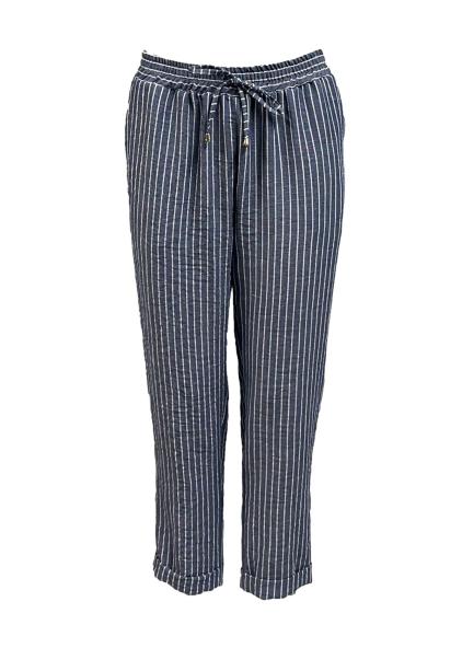 Pantalaccio curvy lino-riga