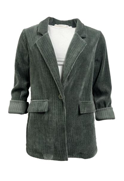 Giacca costine velluto
