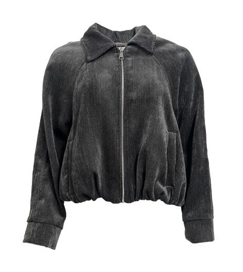 Giubbotto bomber velluto