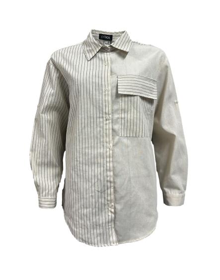Camicia pattina riga