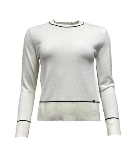 Maglia riga contrasto