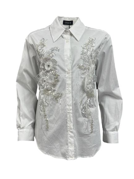 Camicia applicazioni strass
