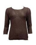 Maglia trasparenza paillettes