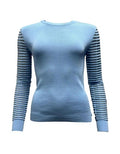 Maglia maniche trasparenza