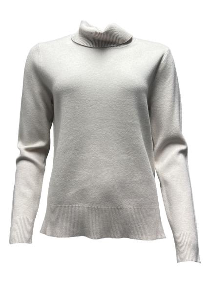 Maglione dolcevita spacchi