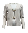Cardigan ganci cerchi