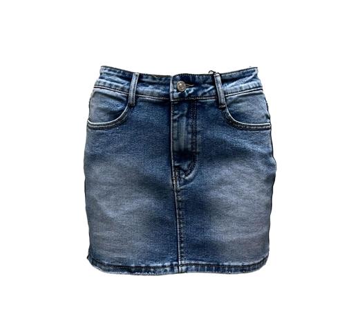 Minigonna jeans