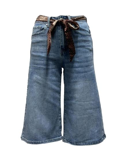 Jeans bermuda fusciacca