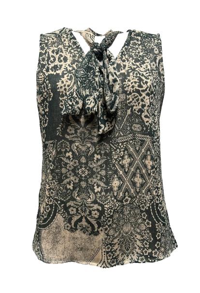 Top sciarpetta lurex st.