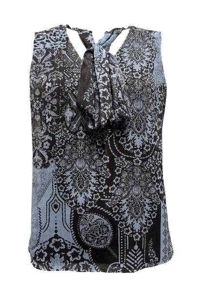 Top sciarpetta lurex st.