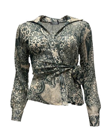 Camicia fiocco dv lurex st.