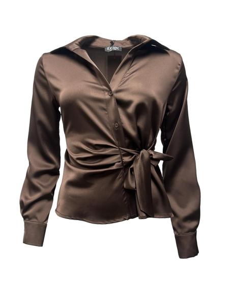 Camicia raso fiocco dv t.u.