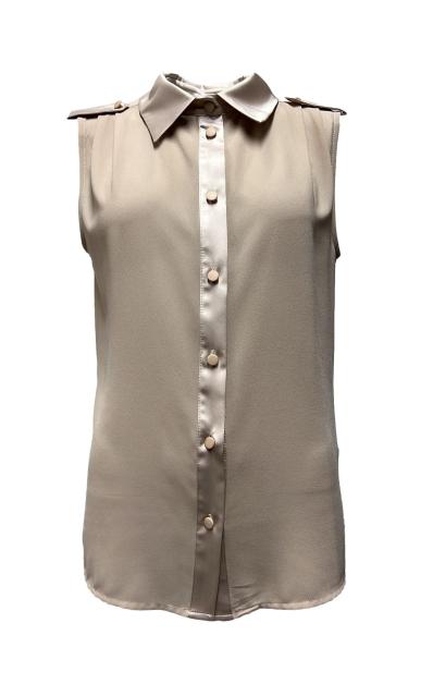 Camicia smanicata rif. raso