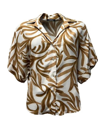 Camicia kimono fantasia