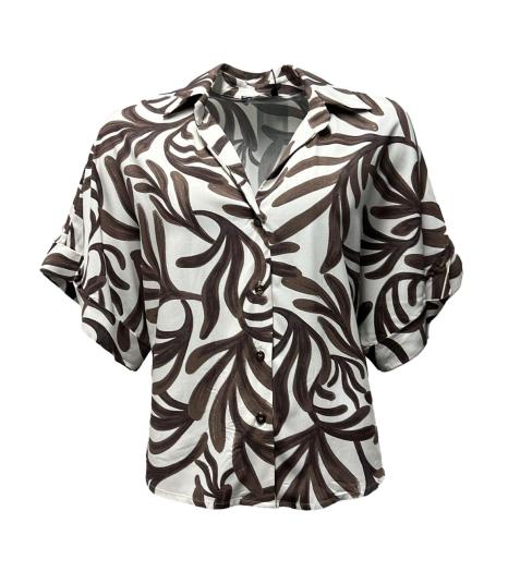 Camicia kimono fantasia