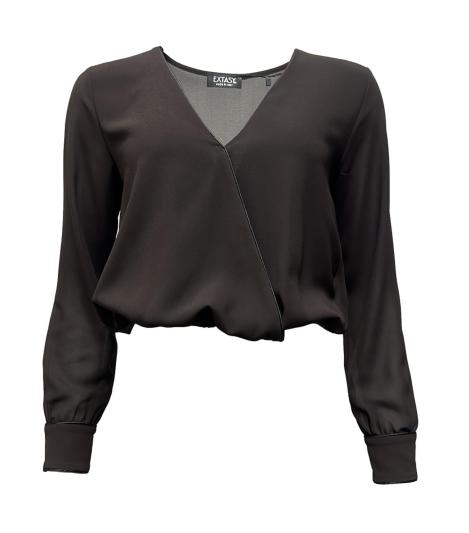 Blusa incrocio filo arriccio dt gerogette