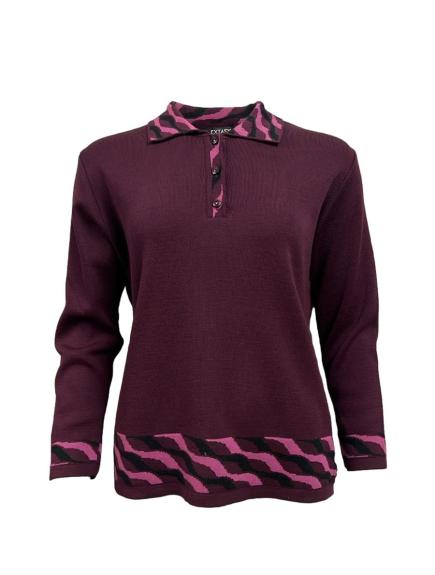 Maglia polo zebra