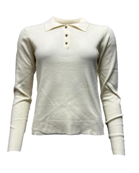 Maglia polo bottoni