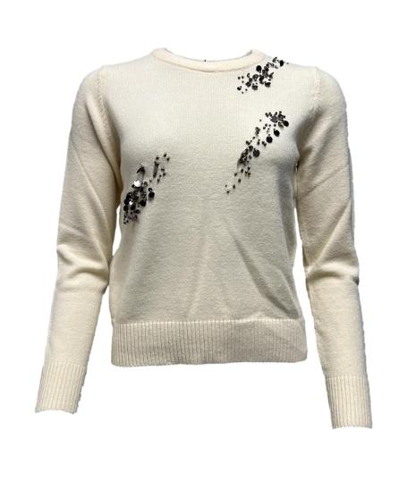 Maglia scia paillettes dv
