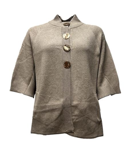Cardigan over kappa 4 bottoni