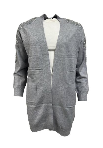 Spolverino strass spalle