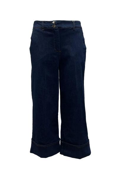 Jeans risvolto denim