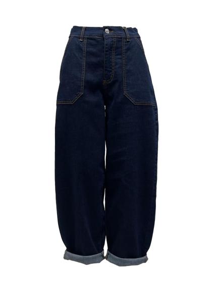 Jeans balloon tk sovrapposte