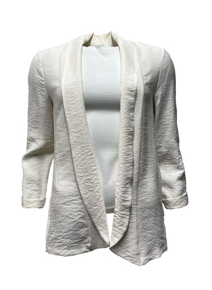 Giacca aperta misto lino