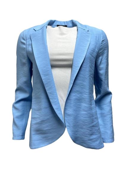 Giacca aperta misto-lino