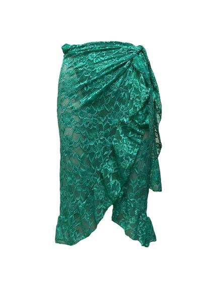Gonna-pareo lunga pizzo