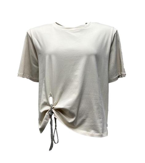 T-shirt spalline laccio