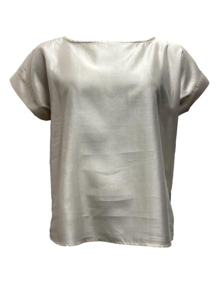 Maglia scatoletta organza