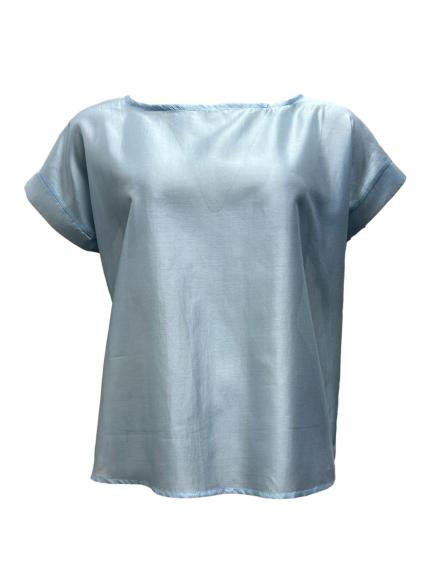 Maglia scatoletta organza