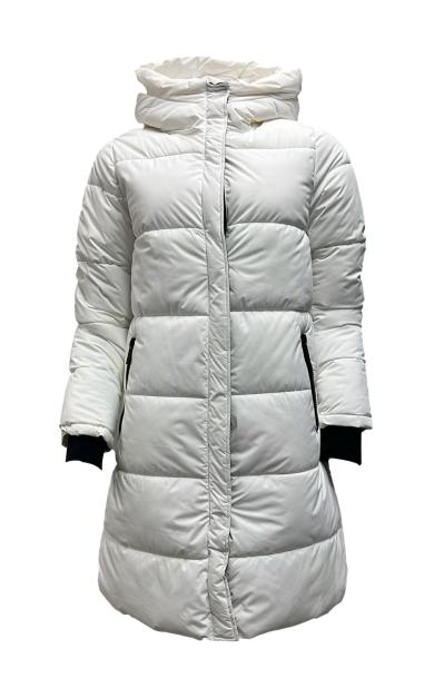 Giubbotto lungo polsini