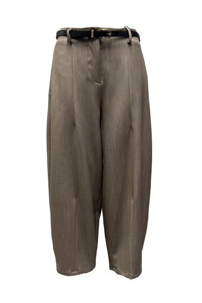 Pantalone balloon cintura manolana