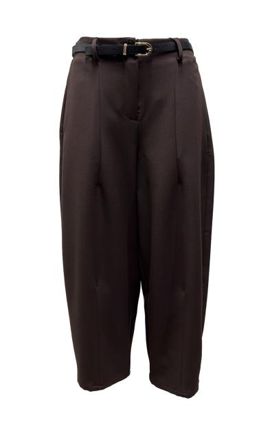 Pantalone balloon cintura manolana