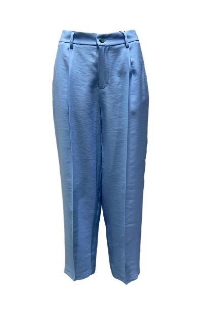 Pantalone uovo misto lino