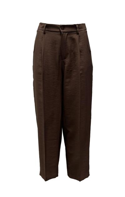 Pantalone uovo misto lino