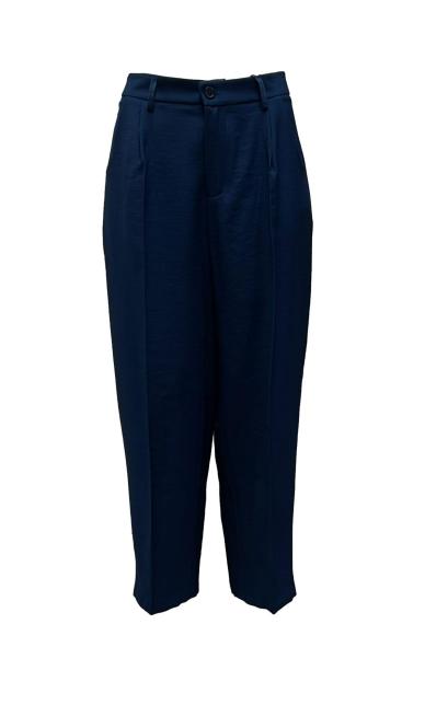 Pantalone uovo misto lino