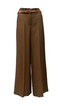 Pantalone palazzo cinturino tac-tel