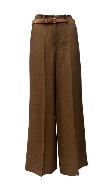 Pantalone palazzo cinturino tac-tel