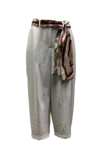 Pantalone uovo foulard